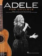Adele for Ukulele Guitar and Fretted sheet music cover